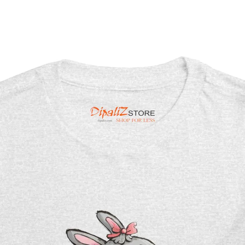 Eggstra Adorable Bunny Short Sleeve Tee for Toddlers - Kids Clothes