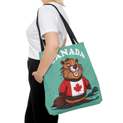 Celebrate Canada Day with our Beaver Tote Bag! - Bags