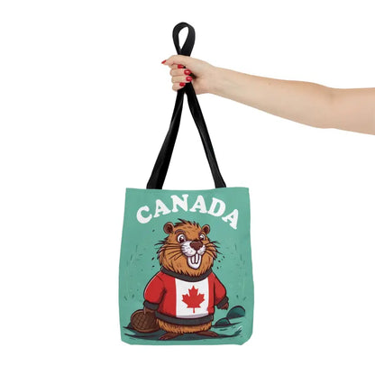 Celebrate Canada Day with our Beaver Tote Bag! - Small Bags