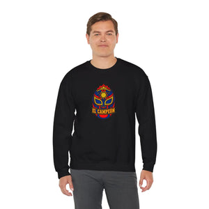 El Campeón Luchador Crewneck Sweatshirt - Sweatshirts