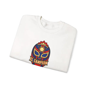 El Campeón Luchador Crewneck Sweatshirt - Sweatshirts