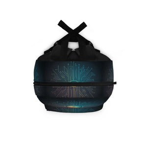 Waterproof Circuit Pattern Backpack - Electric - Dipaliz - School Backpacks
