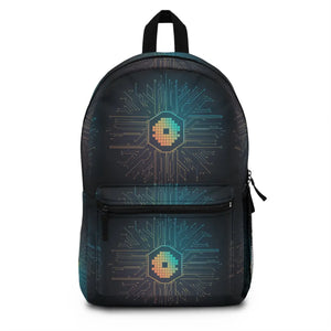 Waterproof Circuit Pattern Backpack - Electric - Dipaliz - School Backpacks