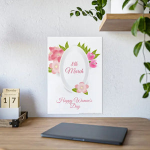 Women’s Day Gloss Posters - Electrifying 8th March Celebration - Dipaliz - Prints & Visual Artwork