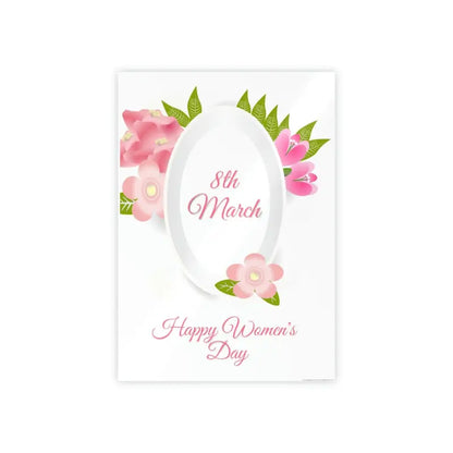 Electrify your Space: Women’s Day Gloss Posters for March 8th - 23.4’’ x 33.1’’ (vertical) / Glossy Poster