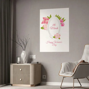 Women’s Day Gloss Posters - Electrifying 8th March Celebration - Dipaliz - Prints & Visual Artwork