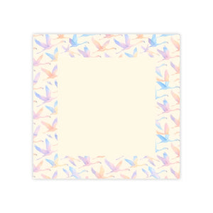 Floral Sticky Notes - Bird and Blossom Note Pads - Dipaliz