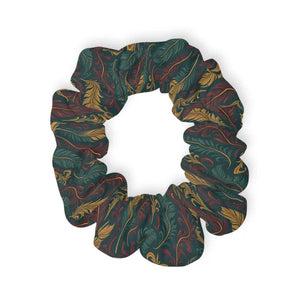 Elegant Boho Scrunchie - Floral Hair Tie - Dipaliz - 4’’ × - Accessories