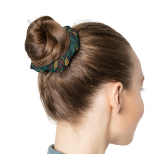 Elegant Boho Scrunchie - Floral Hair Tie Accessory - Dipaliz - Accessories