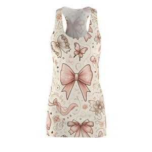 Bows and Butterflies Sew Racerback Dress Eco - Dipaliz - Dresses - Xs