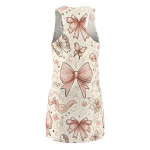 Bows and Butterflies Sew Racerback Dress Eco - Dipaliz - Dresses - Xs