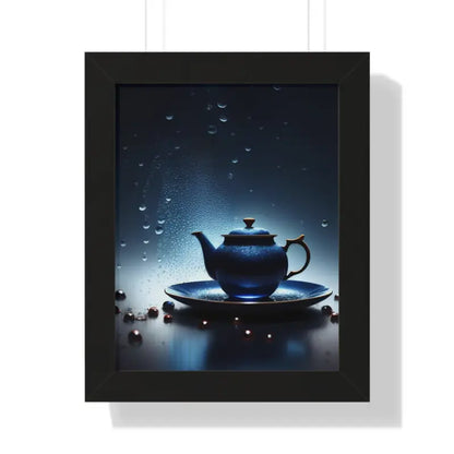 Sip in Style: Dipaliz Black Tea Framed Vertical Poster - 11’’ x 14’’