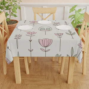 Elegant Easter Blossom Tablecloth - Polyester Dining Experience - Dipaliz - one Size / White - Tablecloths