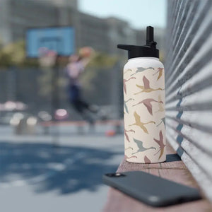 Premium Stainless Steel Water Bottle - Temperature Lock - Dipaliz - 32oz / White - Bottles