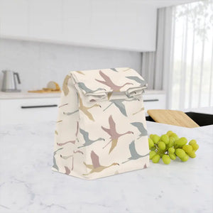 Premium Insulated Flamingo Print Lunch Bag - Dipaliz - 11.75’’ × 7.25’’ 4.75’’ - Bags
