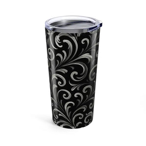 Elegant Floral 20oz Tumbler - Vibrant Chic Design - Dipaliz - Tumblers