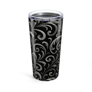 Elegant Floral 20oz Tumbler - Vibrant Chic Design - Dipaliz - Tumblers