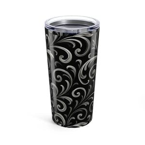 Elegant Floral 20oz Tumbler - Stainless Steel - Dipaliz - Tumblers