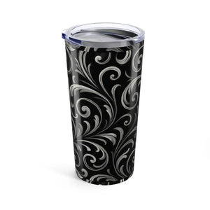 Elegant Floral 20oz Tumbler - Stainless Steel - Dipaliz - Tumblers