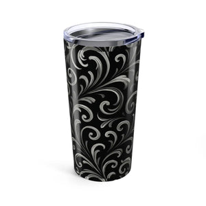 Elegant Floral 20oz Tumbler - Stainless Steel - Dipaliz - Tumblers