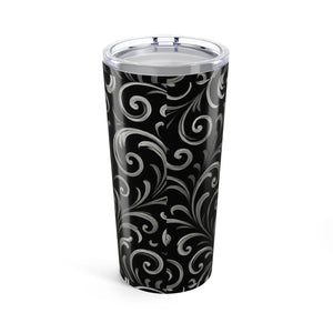 Elegant Floral 20oz Tumbler - Stainless Steel - Dipaliz - Tumblers