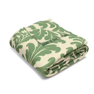 Floral Arctic Fleece Blanket – Premium Home Decor - Dipaliz - Blankets