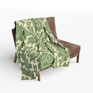 Floral Arctic Fleece Blanket – Premium Home Decor - Dipaliz - Blankets