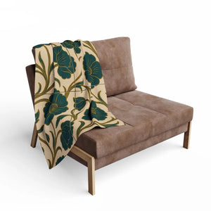 Floral Throw Blanket – Arctic Fleece Softness - Dipaliz - Blankets
