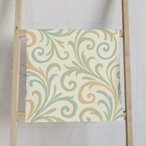 Premium Elegant Floral Hand Towel - Soft Plush Luxury - Dipaliz - White Base / 28’’ × 16’’ - Towels