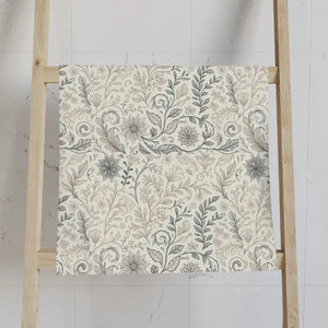 Premium Elegant Hand Towel - Vibrant Floral Decor - Dipaliz - White Base / 28’’ × 16’’ - Towels