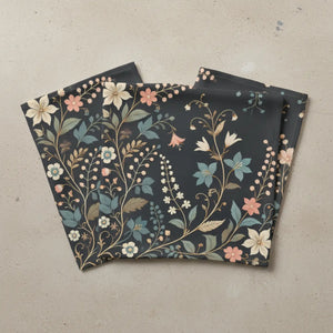 Elegant Floral Napkins – Polyester Set of 4 - Dipaliz - Cloth