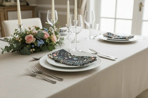 Elegant Floral Napkins – Polyester Set of 4 - Dipaliz - Cloth