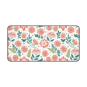 Elegant Floral Pattern Desk Mat - Stylish Workspace Upgrade - Dipaliz - Workstation & Cubicle Accessories