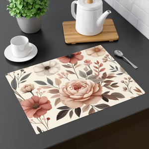 Elegant Floral Placemat – Vintage Charm Cotton - Dipaliz - Placemats