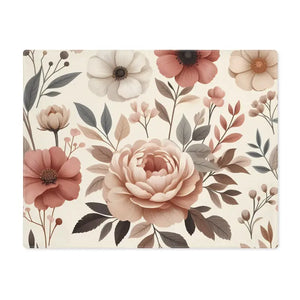 Elegant Floral Placemat Vintage Charm 1pc Table Setting - Dipaliz - 18’’ × 14’’ - Placemats