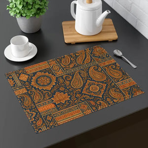 Elegant Floral Placemat - Premium Boho Table Decor - Dipaliz - 18’’ × 14’’ - Placemats