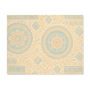 Elegant Floral Placemat - Vintage Charm Rustic Design - Dipaliz - 18’’ × 14’’ - Placemats