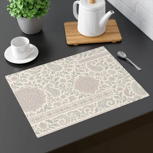 Elegant Floral Placemat - Premium Vintage Table Decor - Dipaliz - 18’’ × 14’’ - Home