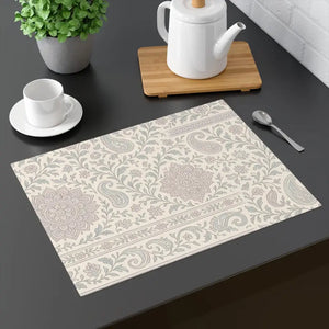 Premium Floral Placemats - Elegant Vintage Table Decor - Dipaliz - 18’’ × 14’’