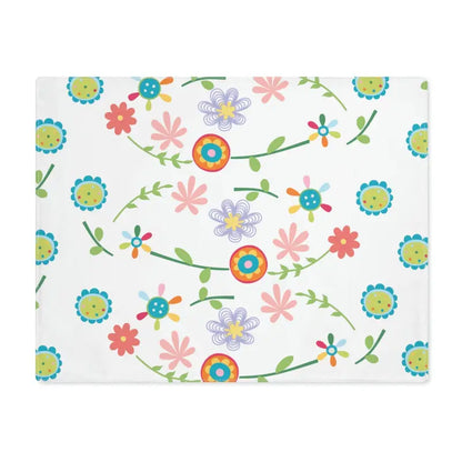 Blooming Floral Placemats for 2024 Stylish Dining Trends - 18’’ × 14’’ Home Decor