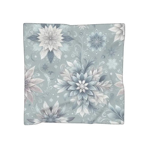 Floral Poly Scarf - Elegant Effortless Chic Style - Dipaliz - Chiffon / 50’’ × - Scarves & Shawls