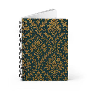 Elegant Floral Spiral Bound Journal - Writing - Dipaliz - Journals