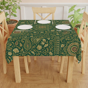 Elegant Floral Tablecloth – Bohemian Table Decor - Dipaliz - Runners