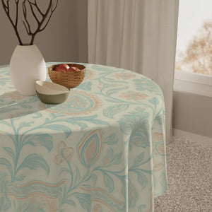 Elegant Floral Tablecloth – Bohemian Table Decor - Dipaliz - Tablecloths