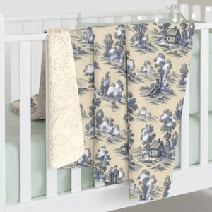 Sherpa Fleece Blanket - Elegant Cozy Home Decor Throw - Dipaliz - Blankets