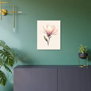 Elegant Magnolia Metal Art Sign - Sophisticated Decor - Dipaliz - Novelty Signs