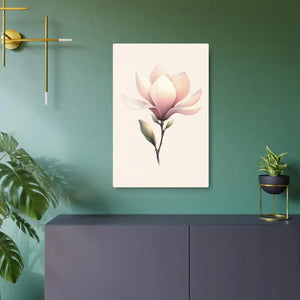 Elegant Magnolia Metal Art Sign - Sophisticated Decor - Dipaliz - Novelty Signs