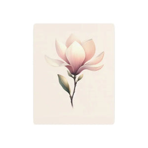 Elegant Magnolia Metal Art Sign - Sophisticated Decor - Dipaliz - 8″ x 10″ (vertical) / 0.12’’ - Novelty Signs