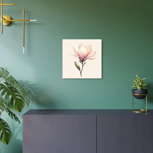 Elegant Magnolia Metal Art Sign - Sophisticated Decor - Dipaliz - Novelty Signs