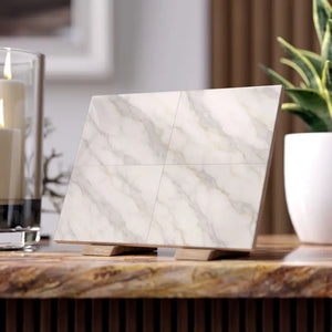 Premium Ceramic Photo Tile - Elegant Marble Design - Dipaliz - 6’’ × 8’’ / Glossy - Wall Tiles